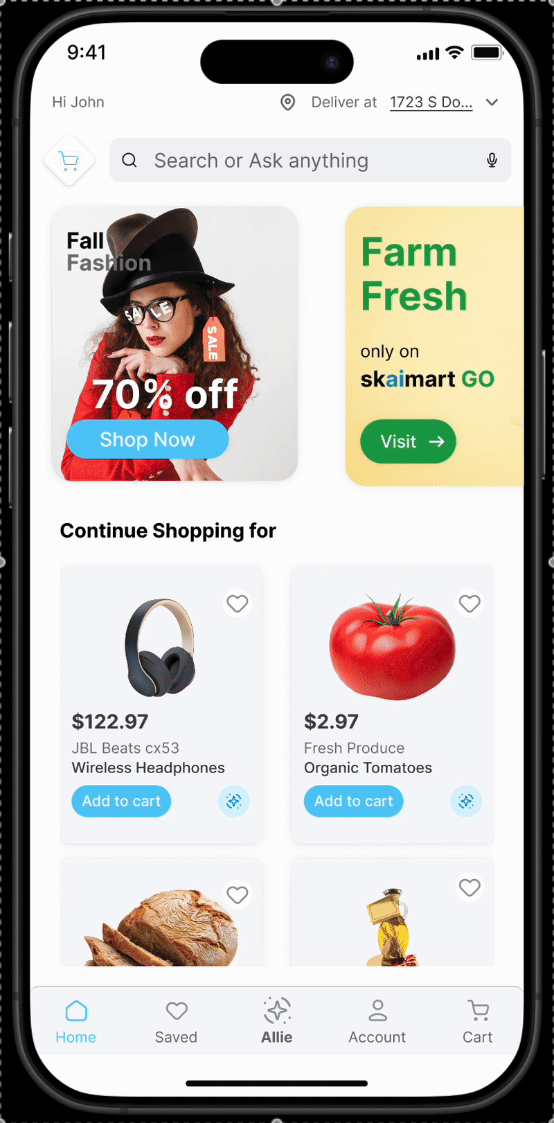 Allie from Skaimart - Take your assistant where you go.